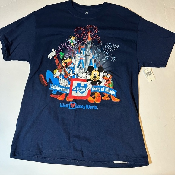 Walt Disney World 40th Anniversary T Shirt 2011 - Picture 1 of 5